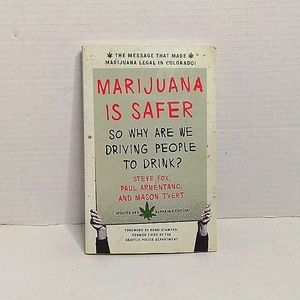 Book Marijuana is safer so why are we driving people to drink
